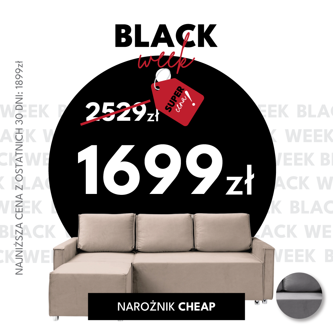 Narożnik rokładany beżowy Cheap