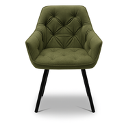 Krzesło tapicerowane kubełkowe do salonu Rosa