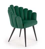 Krzesło tapicerowane nowoczesne do jadalni k-410 Halmar